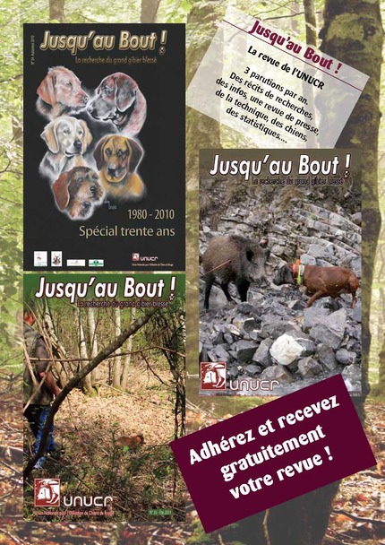 Plusieurs couvertures de la revue Jusqu'au bout